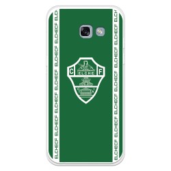 Funda para Samsung Galaxy A5 2017 del Elche CF Escudo Fondo Verde Escudo Fondo Verde - Licencia Oficial Elche CF