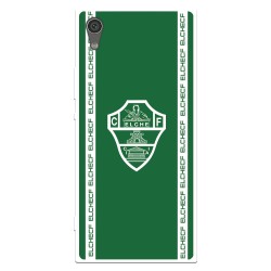 Funda para Sony Xperia XA1 del Elche CF Escudo Fondo Verde Escudo Fondo Verde - Licencia Oficial Elche CF