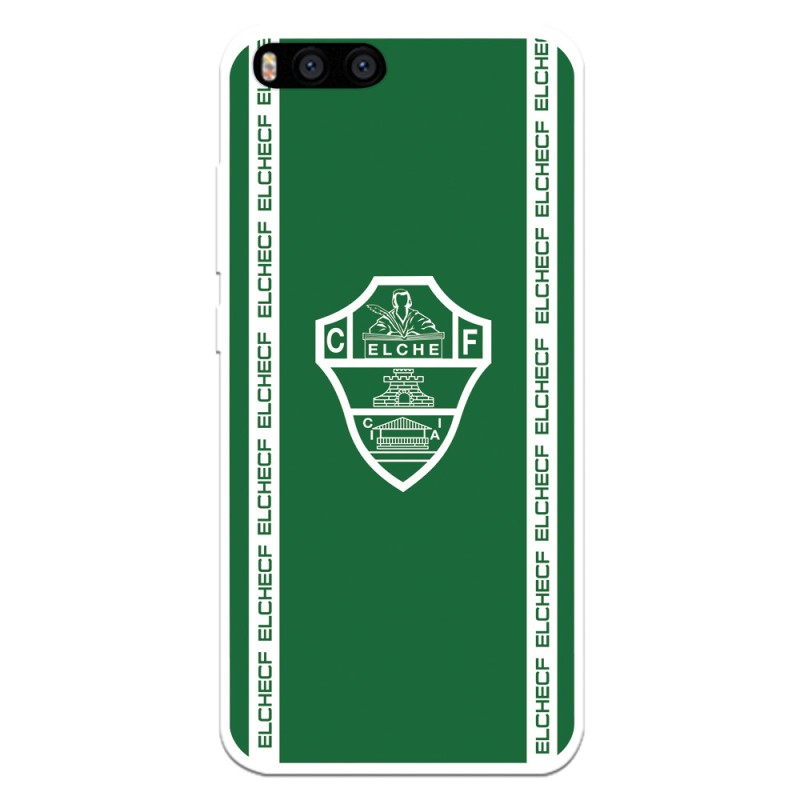 Funda para Xiaomi Mi 6 del Elche CF Escudo Fondo Verde Escudo Fondo Verde - Licencia Oficial Elche CF