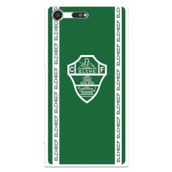 Funda para Sony Xperia XZ Premium del Elche CF Escudo Fondo Verde Escudo Fondo Verde - Licencia Oficial Elche CF