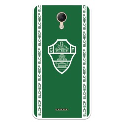 Funda para Wiko Jerry2 del Elche CF Escudo Fondo Verde Escudo Fondo Verde - Licencia Oficial Elche CF