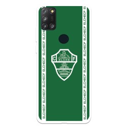 Funda para Alcatel 3X 2020 del Elche CF Escudo Fondo Verde Escudo Fondo Verde - Licencia Oficial Elche CF