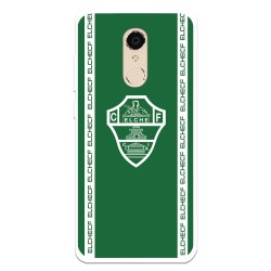 Funda para Xiaomi Redmi 5 del Elche CF Escudo Fondo Verde Escudo Fondo Verde - Licencia Oficial Elche CF