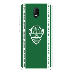 Funda para Wiko Lenny5 del Elche CF Escudo Fondo Verde Escudo Fondo Verde - Licencia Oficial Elche CF