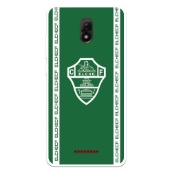 Funda para Wiko Jerry3 del Elche CF Escudo Fondo Verde Escudo Fondo Verde - Licencia Oficial Elche CF