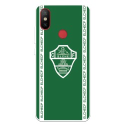 Funda para Xiaomi Mi A2 del Elche CF Escudo Fondo Verde Escudo Fondo Verde - Licencia Oficial Elche CF