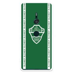 Funda para Sony Xperia XZ3 del Elche CF Escudo Fondo Verde Escudo Fondo Verde - Licencia Oficial Elche CF