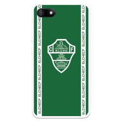 Funda para Wiko Sunny3 del Elche CF Escudo Fondo Verde Escudo Fondo Verde - Licencia Oficial Elche CF