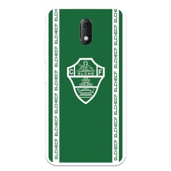 Funda para Wiko Sunny3 Mini del Elche CF Escudo Fondo Verde Escudo Fondo Verde - Licencia Oficial Elche CF