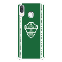 Funda para Samsung Galaxy A40 del Elche CF Escudo Fondo Verde Escudo Fondo Verde - Licencia Oficial Elche CF