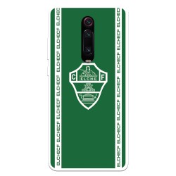 Funda para Xiaomi Mi 9T del Elche CF Escudo Fondo Verde Escudo Fondo Verde - Licencia Oficial Elche CF