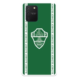 Funda para Samsung Galaxy A91 del Elche CF Escudo Fondo Verde Escudo Fondo Verde - Licencia Oficial Elche CF