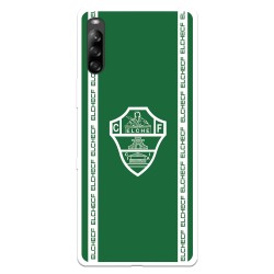 Funda para Sony Xperia L4 del Elche CF Escudo Fondo Verde Escudo Fondo Verde - Licencia Oficial Elche CF