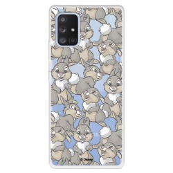 Funda para Samsung Galaxy A71 5G Oficial de Disney Tambor Patrones - Bambi