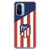 Funda para Xiaomi Poco F3 del Atleti Escudo Fondo Atletico - Licencia Oficial Atlético de Madrid