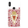 Funda para Motorola Moto 1 del Real Murcia Escudo Fondo Blanco - Licencia Oficial Real Murcia