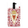 Funda para LG K10 del Real Murcia Escudo Fondo Blanco - Licencia Oficial Real Murcia