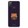 Funda para Alcatel 1S 2021 del Barcelona Rayas Blaugrana - Licencia Oficial FC Barcelona