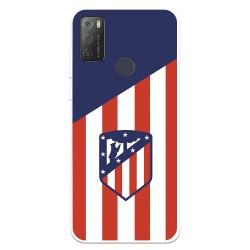 Funda para Alcatel 1S 2021 del Atleti Escudo Fondo Atletico - Licencia Oficial Atlético de Madrid