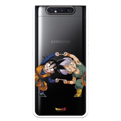 Funda para Samsung Galaxy A80 Oficial de Dragon Ball Goten y Trunks Fusión - Dragon Ball