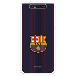 Funda para Samsung Galaxy A80 del Barcelona Rayas Blaugrana - Licencia Oficial FC Barcelona