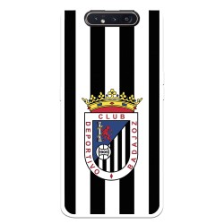 Funda para Samsung Galaxy A80 del Badajoz Escudo Blanquinegro - Licencia Oficial Club Deportivo Badajoz
