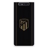 Funda para Samsung Galaxy A80 del Atleti Escudo Dorado Fondo Negro - Licencia Oficial Atlético de Madrid