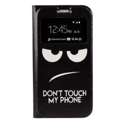 Funda Libro Don´t Touch My Phone para iPhone XR