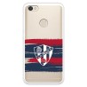 Funda para Xiaomi Redmi Note 5A Prime del Huesca Rayas Transparente - Licencia Oficial SD Huesca