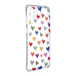 Funda para Samsung Galaxy S21 Ultra Dibujo Corazones Paint