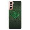 Funda para Samsung Galaxy S21 del Betis Escudo Verde Fondo trama - Licencia Oficial Real Betis Balompié