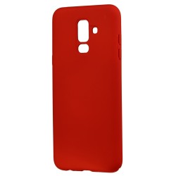 Funda Ultra Suave Roja para Samsung Galaxy A6 Plus