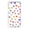 Funda para iPhone XS Dibujo Corazones Paint