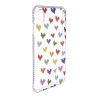 Funda para iPhone XS Dibujo Corazones Paint