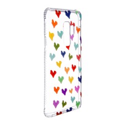 Funda para Samsung Galaxy S9 Plus Dibujo Corazones Paint