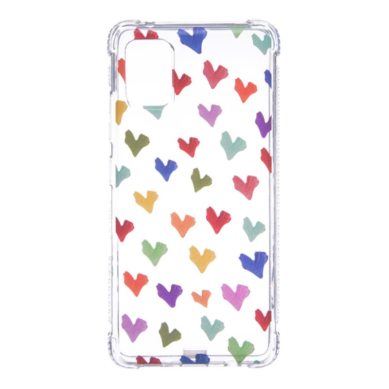 Funda para Samsung Galaxy S20 Plus Dibujo Corazones Paint