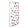 Funda para Samsung Galaxy A21S Dibujo Corazones Paint