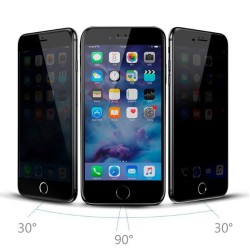 Cristal Templado Completo Antiespía  para iPhone 6S