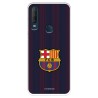 Funda para Alcatel 1S 2020 del Barcelona Rayas Blaugrana - Licencia Oficial FC Barcelona