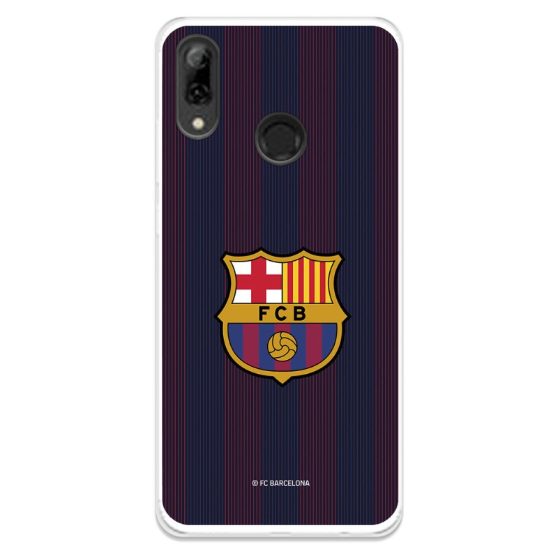 Funda para Huawei P Smart 2019 del Barcelona Rayas Blaugrana - Licencia Oficial FC Barcelona