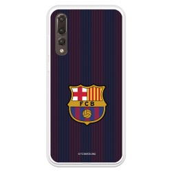 Funda para Huawei P20 Pro del Barcelona Rayas Blaugrana - Licencia Oficial FC Barcelona