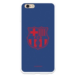 Funda para iPhone 6 Plus del Barcelona Escudo Rojo Fondo Azul - Licencia Oficial FC Barcelona