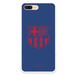 Funda para iPhone 7 Plus del Barcelona Escudo Rojo Fondo Azul - Licencia Oficial FC Barcelona