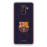 Funda para Samsung Galaxy A6 Plus 2018 del Barcelona Rayas Blaugrana - Licencia Oficial FC Barcelona