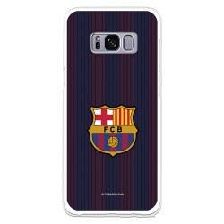 Funda para Samsung Galaxy S8 del Barcelona Rayas Blaugrana - Licencia Oficial FC Barcelona