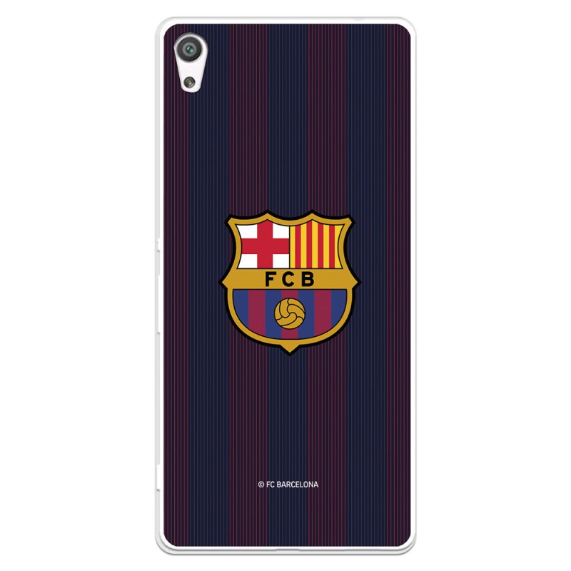 Funda para Sony Xperia XA Ultra del Barcelona Rayas Blaugrana - Licencia Oficial FC Barcelona