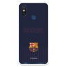 Funda para Xiaomi Mi 8 del Barcelona Barsa Fondo Azul - Licencia Oficial FC Barcelona