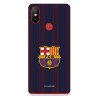 Funda para Xiaomi MI A2 del Barcelona Rayas Blaugrana - Licencia Oficial FC Barcelona