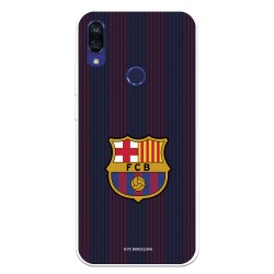 Funda para Xiaomi Redmi 7 del Barcelona Rayas Blaugrana - Licencia Oficial FC Barcelona