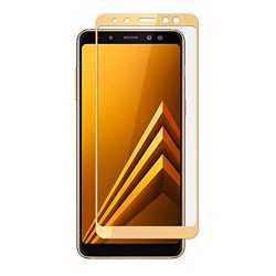 Cristal Templado Completo Oro para Samsung Galaxy A5 2018